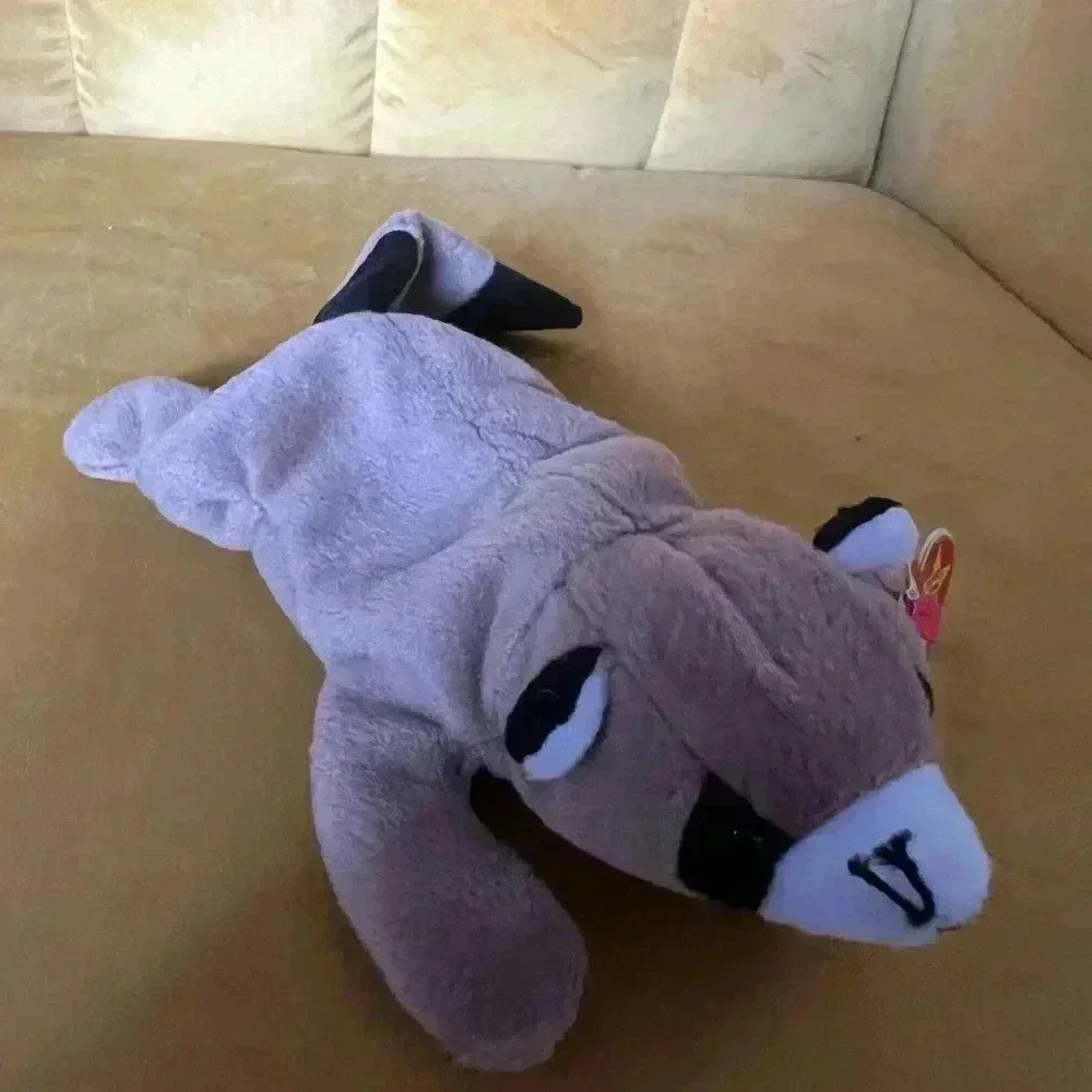 Ty Beanie Babies - Ringo the Racoon 4th Generation Tag (1995) - Picture 2 of 5